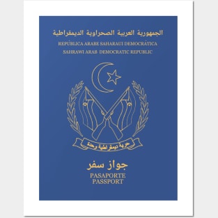 Western Sahara passport Posters and Art